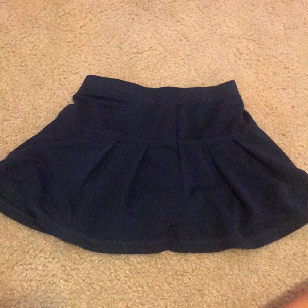 Navy skort